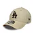 Bone New Era 940 Aba Curva Los Angeles Dodgers - Bege - Imagem 1