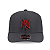 Boné New Era New York Yankees Aba Curva - Cinza - Imagem 1