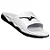 Chinelo Slide Mizuno Enerzy Branco e Preto - Imagem 2