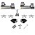 Alinhador Semi-Computadorizado (CAMBER E CASTER) 4 Cabeças Vermelho - Imagem 1