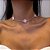 Colar Insp. Trevo Virginia Rosa Bebê - Prata - Imagem 2