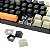 Teclado Gamer Redragon Lakshmi, Laranja + Preto + Cinza, Mk2 Brown, LED Branco - K606-OG-BK-GY - Imagem 4