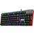 Teclado Gamer Redragon Membrana Dyaus 2, ABNT2, RGB, 11 Teclas Multimídia, Preto - K509RGB (PT) - Imagem 2