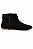 BOTA CANO CURTO FIVELA PRETA COURO NOBUCK TAMANHO ESPECIAL 41 AO 44 - Imagem 2