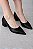 SCARPIN CLÁSSICO PRETO NAPA ALTO BLOCO TAMANHO GRANDE SALTO 3CM - Imagem 3