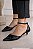 CHANEL PRETO SALTO FINO 3CM - Imagem 3