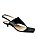 SANDÁLIA ELEGANT PRETO SALTO 3CM - Imagem 1