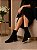 BOTA PRETA SALTO BLOCO COURO NOBUCK (3CM) TAMANHO ESPECIAL - Imagem 1
