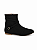 BOTA BICO REDONDO PRETO NOBUCK FIVELA 41 AO 44 - sem salto (forma normal) - Imagem 2