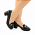 SCARPIN BICO QUADRADO PRETO 5CM - Imagem 1
