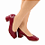 SCARPIN DOMINIQUE BICO QUADRADO BORDO 5CM - Imagem 1