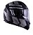 CAPACETE LS2 FF320 STREAM HUNTER MATTE BLK/TITANIUM 60/L - Imagem 2
