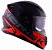 CAPACETE NORISK FF302 MANTY MATTE BLK/RED 58/M - Imagem 3
