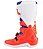 BOTA ALPINESTARS TECH 5 VERMELHO FLUO AZUL BRANCO 11.EAN  8033637200613 - Imagem 4