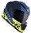 CAPACETE NORISK FF302 MANTY MATTE BLUE/HV YELLOW 58/M - Imagem 7