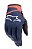 LUVA ALPINESTAR RADAR 22 AZUL ESCURO VERMELHO FLUO XL - Imagem 1