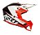 CAPACETE ASW FUSION 2.0 BLADE PRETO VERMELHO BRANCO 56  EAN  7908377107656 - Imagem 5