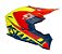CAPACETE ASW FUSION 2.0 BLADE AMARELO FLUO VERMELHO AZUL 56  EAN  7908377104679 - Imagem 2