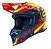 CAPACETE ASW FUSION 2.0 BLADE AMARELO FLUO VERMELHO AZUL 56  EAN  7908377104679 - Imagem 1