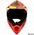 CAPACETE ASW CORE LEGACY VERMELHO CINZA FLUO 58  EAN  7908377105997 - Imagem 3