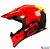 CAPACETE ASW CORE LEGACY VERMELHO CINZA FLUO 58  EAN  7908377105997 - Imagem 1