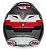 CAPACETE BELL MX 9 MIPS TWITCH REPLICA MATTE BLACK RED WHITE 58  EAN :768686215858 - Imagem 5