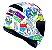 CAPACETE NORISK RAZOR VIBES WHITE 56/S - Imagem 4
