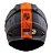 CAPACETE NORISK FF302 STONE MATTE BLK/ORANGE 60/L - Imagem 5