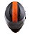 CAPACETE NORISK FF302 STONE MATTE BLK/ORANGE 60/L - Imagem 4