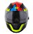 CAPACETE NORISK FF302 WIZARD BLK/BLU/RED/YELLOW 58/M - Imagem 3