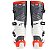 BOTA ALPINESTARS TECH 5 BRANCO CINZA VERMELHO FLUO 13  EAN :8059175088612 - Imagem 5