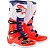 BOTA ALPINESTARS TECH 5 VERMELHO FLUO AZUL BRANCO 09.EAN :8033637200590 - Imagem 1