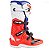 BOTA ALPINESTARS TECH 5 VERMELHO FLUO AZUL BRANCO 09.EAN :8033637200590 - Imagem 2
