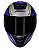 CAPACETE AXXIS EAGLE ITALY 2 MATT BLACK/GREY/BLUE 60/L - Imagem 4