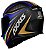 CAPACETE AXXIS EAGLE ITALY 2 MATT BLACK/GREY/BLUE 60/L - Imagem 2