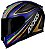 CAPACETE AXXIS EAGLE ITALY 2 MATT BLACK/GREY/BLUE 60/L - Imagem 1