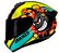CAPACETE AXXIS DRAKEN BOMB GLOSS BLACK/YELLOW 60/L - Imagem 1