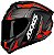 CAPACETE AXXIS DRAKEN VECTOR MATT BLACK/GREY/RED 60/L - Imagem 1