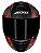 CAPACETE AXXIS DRAKEN VECTOR MATT BLACK/GREY/RED 60/L - Imagem 4