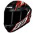 CAPACETE AXXIS DRAKEN RACER MATT BLACK/RED/GREY 58/M - Imagem 2