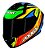 CAPACETE AXXIS DRAKEN TRACER GLOSS BLACK/ORANGE/BLUE 58/M - Imagem 3