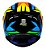 CAPACETE AXXIS DRAKEN TRACER GLOSS BLACK/ORANGE/BLUE 58/M - Imagem 7
