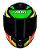 CAPACETE AXXIS DRAKEN TRACER GLOSS BLACK/ORANGE/BLUE 58/M - Imagem 5