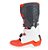 BOTA ALPINESTARS TECH 5 BRANCO CINZA VERMELHO FLUO 07  EAN  8059175088551 - Imagem 3