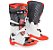 BOTA ALPINESTARS TECH 5 BRANCO CINZA VERMELHO FLUO 07  EAN  8059175088551 - Imagem 1