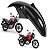PARALAMA DIANTEIRO FACTOR 150 ED 16/20 PRETO - Imagem 1