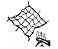 REDE ELASTICA 35X35 - Imagem 1
