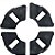 BUCHA COROA DREAM/WEB/SHINERAY 50 (KIT 4 UN) - Imagem 1