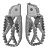 PEDALEIRA CRF 230/250F/150/TORNADO/XR 200/XRE 300/LANDER/DT 200 - Imagem 1