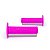 MANOPLA BIKER DIAMOND GRIP ROSA NEON - Imagem 3